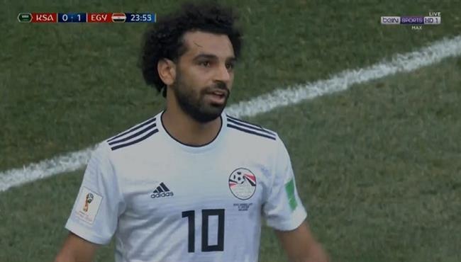 محمد صلاح يهدر فرصة لا تصدق امام السعودية