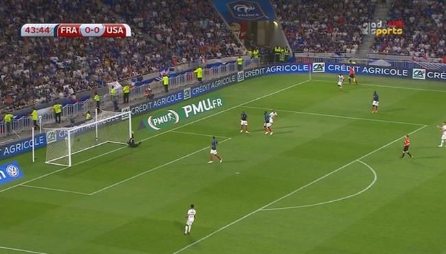 هدف امريكا الاول فى مرمى فرنسا