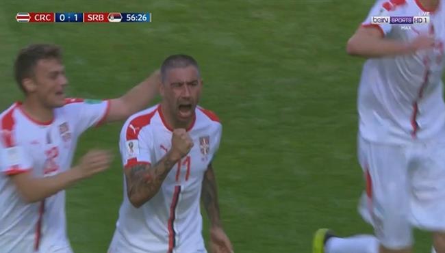 هدف كولاروف العالمى فى مرمى كوستاريكا