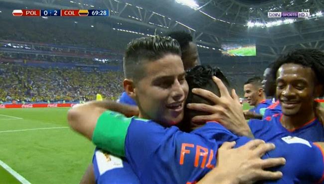 اهداف مباراة كولومبيا وبولندا 3 0 كاس العالم