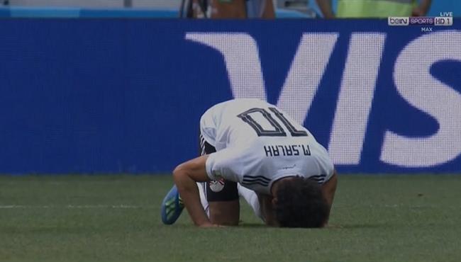 هدف محمد صلاح الرائع فى مرمى السعودية
