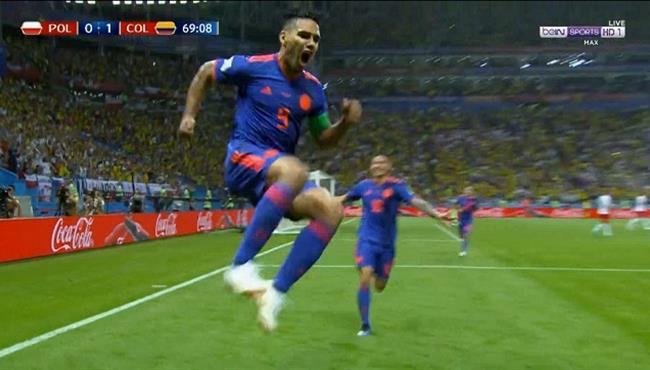 هدف فالكاو فى مرمى بولندا 2 0 كاس العالم