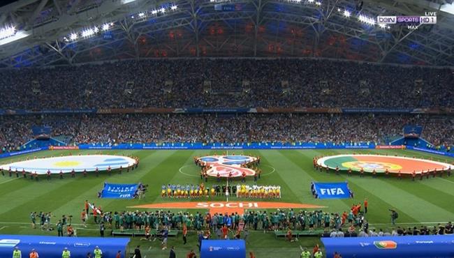 ملخص مباراة اوروجواي والبرتغال تعليق حفيظ دراجي