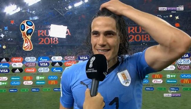 تصريحات كافاني بعد الفوز علي البرتغال