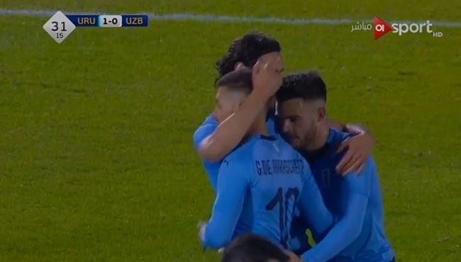 اهداف مباراة اوروجواي واوزبكستان 3 0 مباراة ودية