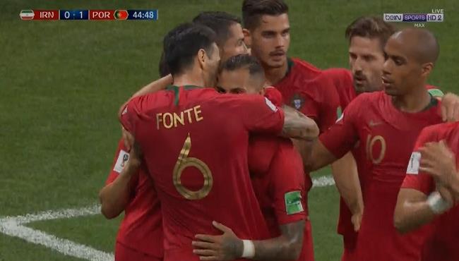 اهداف مباراة البرتغال وايران 1 1 تعليق رؤوف خليف