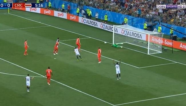 القائم يحرم كوستاريكا من تسجيل هدف اول امام سويسرا