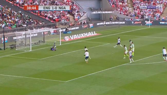 هدف هارى كين فى مرمى نيجيريا