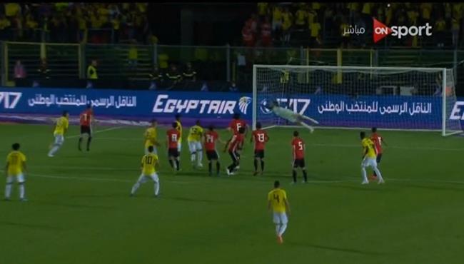 القائم يحرم كولومبيا من هدف اول امام مصر