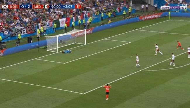 هدف عالمى لـ كوريا الجنوبيه فى مرمى المكسيك تعليق حفيظ دراجى