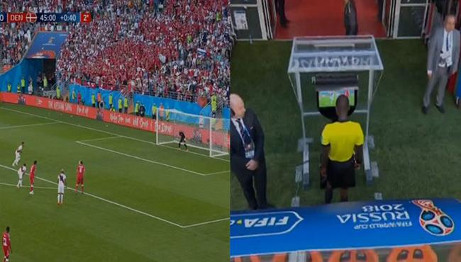 بيرو تهدر ركلة جزاء امام الدنمارك بعد استخدام تقنية الفيديو