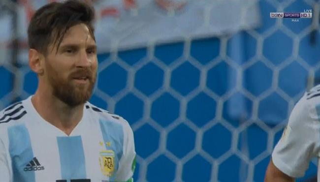 القائم يحرم ميسى من تسجيل هدف ثانى رائع فى نيجيريا