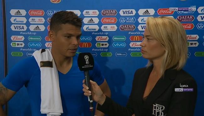 تصريحات تياجو سيلفا بعد الفوز علي كوستاريكا