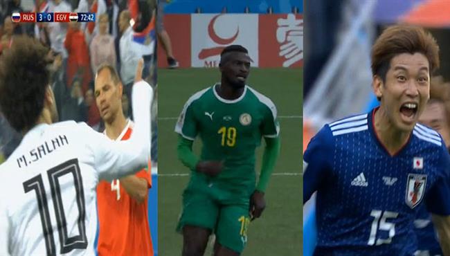 جميع اهداف مباريات اليوم 19 6 2018 في كأس العالم