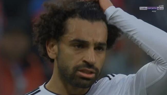 محمد صلاح كاد ان يسجل هدفا رائعا فى روسيا
