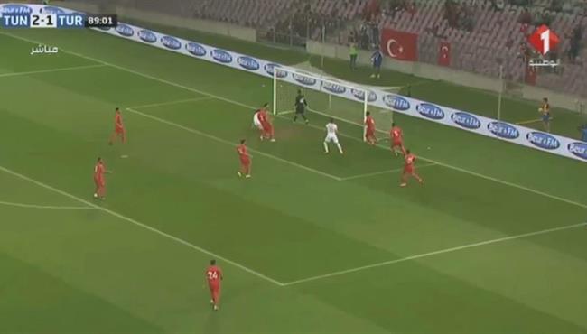 اهداف مباراة تونس وتركيا 2 2 مباراة وديه