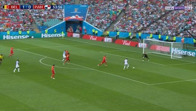 كورتوا ينقذ مرمى بلجيكا من هدف امام بنما