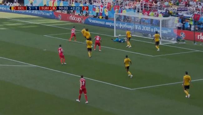 اهداف مباراة بلجيكا و تونس 5 2 تعليق رؤوف خليف