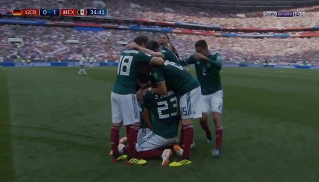 هدف فوز المكسيك على المانيا 1 0 تعليق حفيظ دراجى