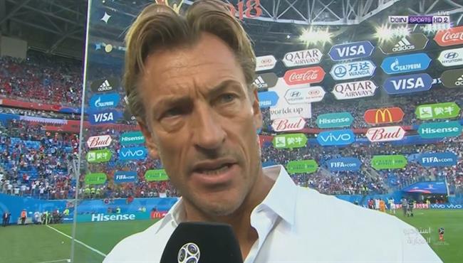 تصريحات هيرفي رينارد بعد الهزيمة امام ايران