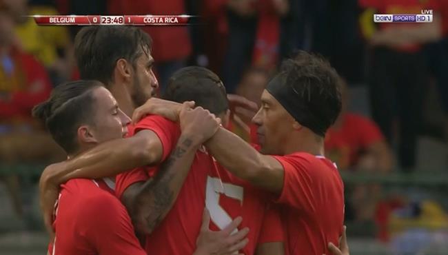 هدف كوستاريكا الرائع فى مرمى بلجيكا