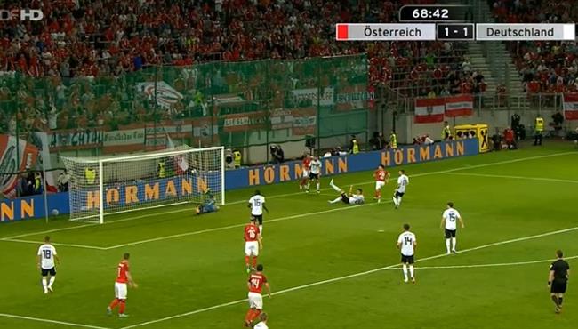اهداف مباراة النمسا وألمانيا 2 1 مباراه وديه