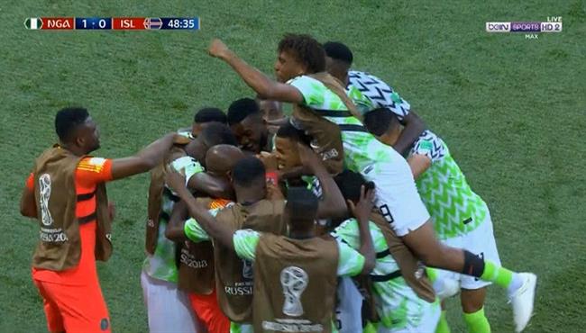 اهداف مباراة نيجيريا و ايسلندا 2 0 تعليق حفيظ دراجي