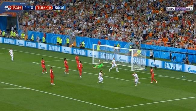 هدف تعادل تونس مع بنما