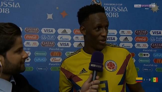 تصريحات يارى مينا بعد الفوز على السنغال