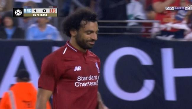 ملخص لمسات محمد صلاح فى مباراة ليفربول ومانشستر سيتى
