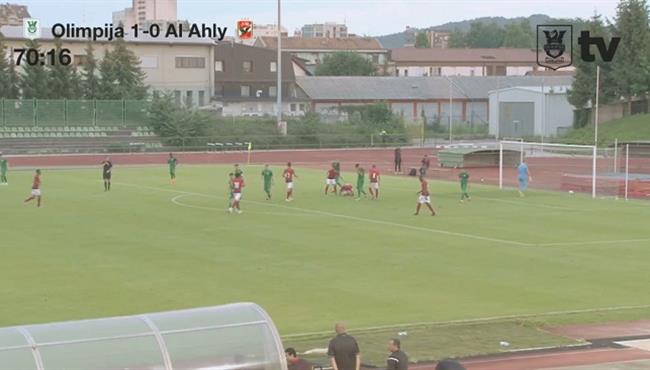 اهداف مباراة الاهلي و اولمبيا 1 1 مباراة ودية