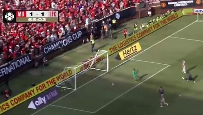 هدف ليفربول الثاني في مرمي مانشستر يوناتيد