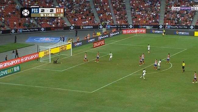 اهداف مباراة باريس سان جيرمان واتليتكو مدريد 3 2 كاس الابطال الدولية