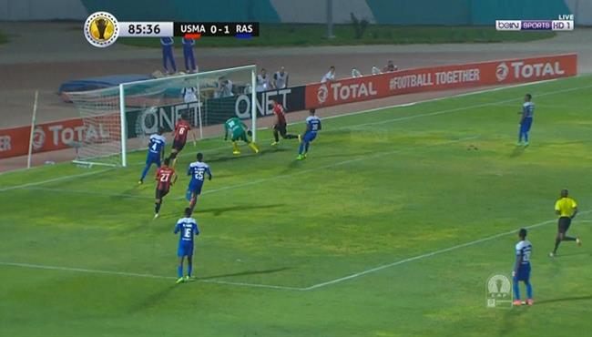 هدف تعادل اتحاد العاصمه مع رايون 1 1 كاس الكونفدراليه