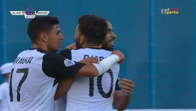 اهداف مباراة وفاق سطيف والعين 2 1 البطولة العربية