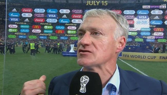 تصريحات ديشامب بعد الفوز بكاس العالم