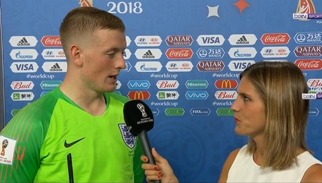 تصريحات حارس مرمي انجلترا بعد الفوز علي السويد