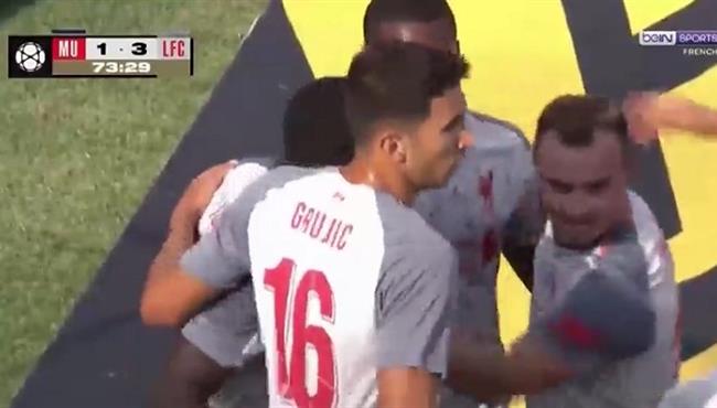 هدف ليفربول الثالث في مرمي مانشستر يوناتيد