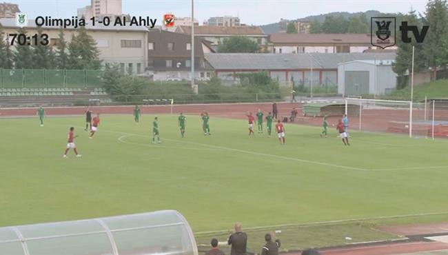 هدف وليد سليمان في مرمي اولمبيا 1 1 مباراة ودية