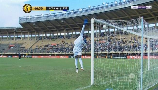 العارضه تحرم الترجي من تسجيل هدف عالمي امام كمبالا سيتي