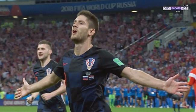 هدف تعادل كرواتيا مع روسيا 1 1 كاس العالم