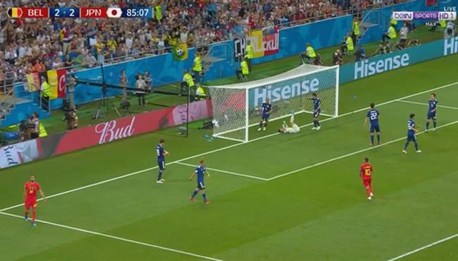 حارس اليابان يتالق وينقذ مرماه من هدف قاتل لبلجيكا