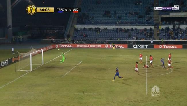 تصدى رائع من محمد الشناوى امام تاونشيب