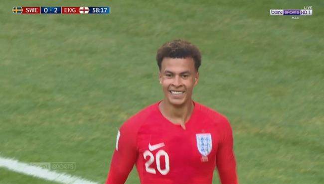 هدف انجلترا الثانى فى مرمى السويد تعليق حفيظ دراجى