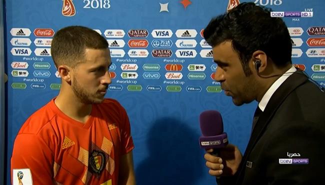 تصريحات هازارد بعد الفوز علي اليابان