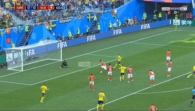 هدف فوز السويد علي سويسرا 1 0 تعليق عصام الشوالي