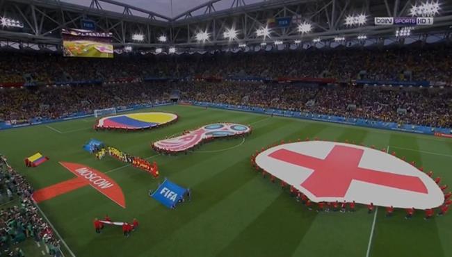 ملخص مباراة انجلترا وكولومبيا تعليق رؤوف خليف