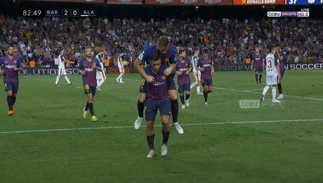 هدف كوتينيو الرائع فى مرمى ديبورتيفو الافيس تعليق رؤوف خليف
