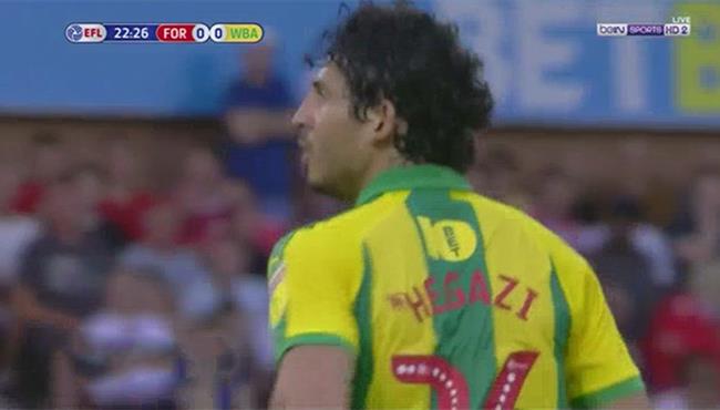 ملخص لمسات احمد حجازي في مباراة وست بروميتش ونوتينجهام فورست