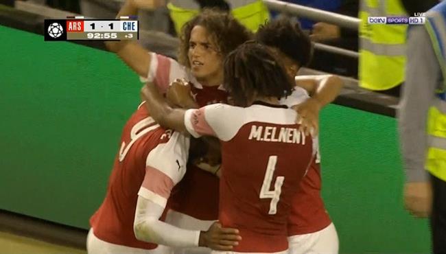 اهداف مباراة ارسنال وتشيلسى وركلات الترجيح كأس الابطال الدولية